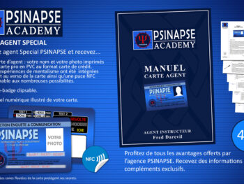 AGENCE PSINAPSE : Licence Amateur – Agent Spécial